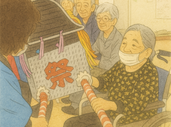 上條記念病院の通所介護も夏祭りだ～！わっしょい！
