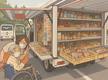 移動スーパー「とくし丸」がやってきました！